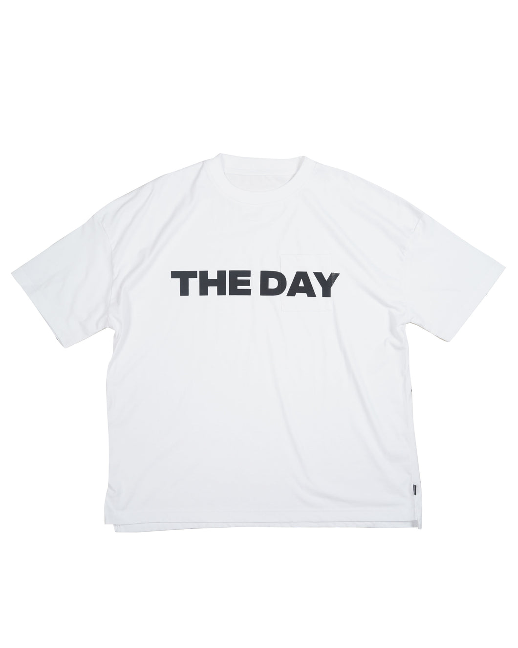 SHELTECHプリントTシャツ（メンズ／WHITE／THE DAY）
