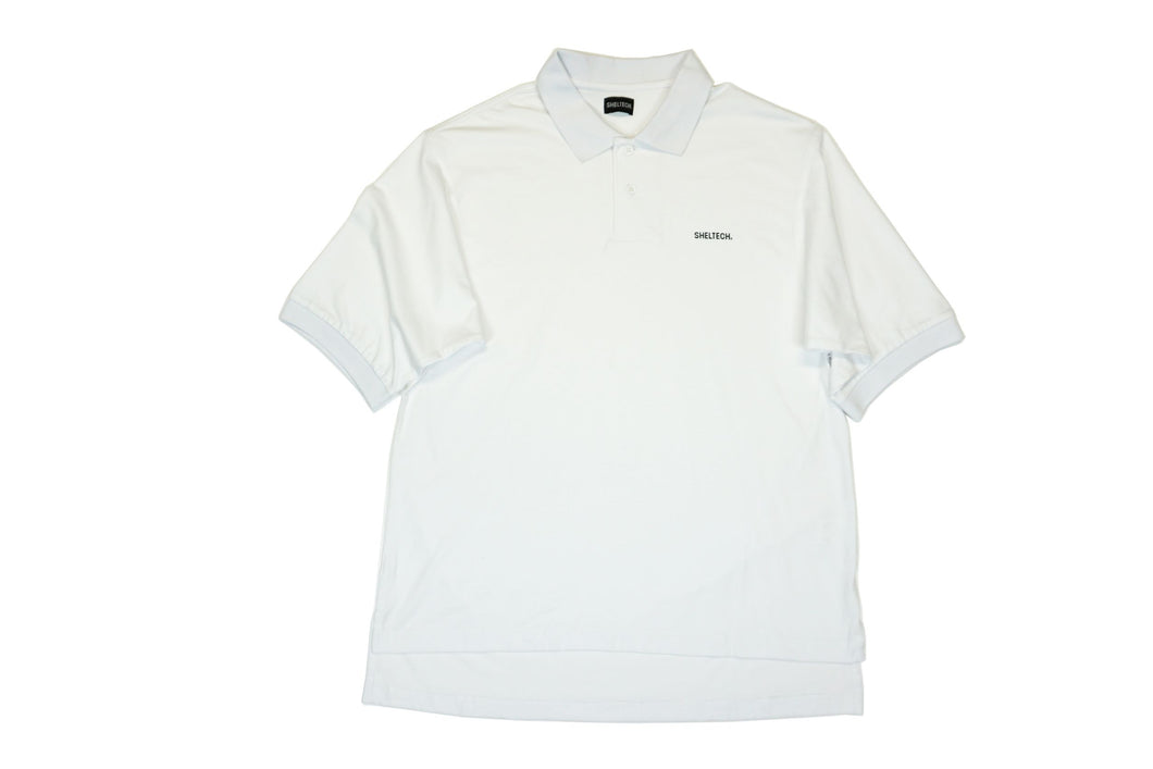SHELTECHポロシャツ（WHITE）