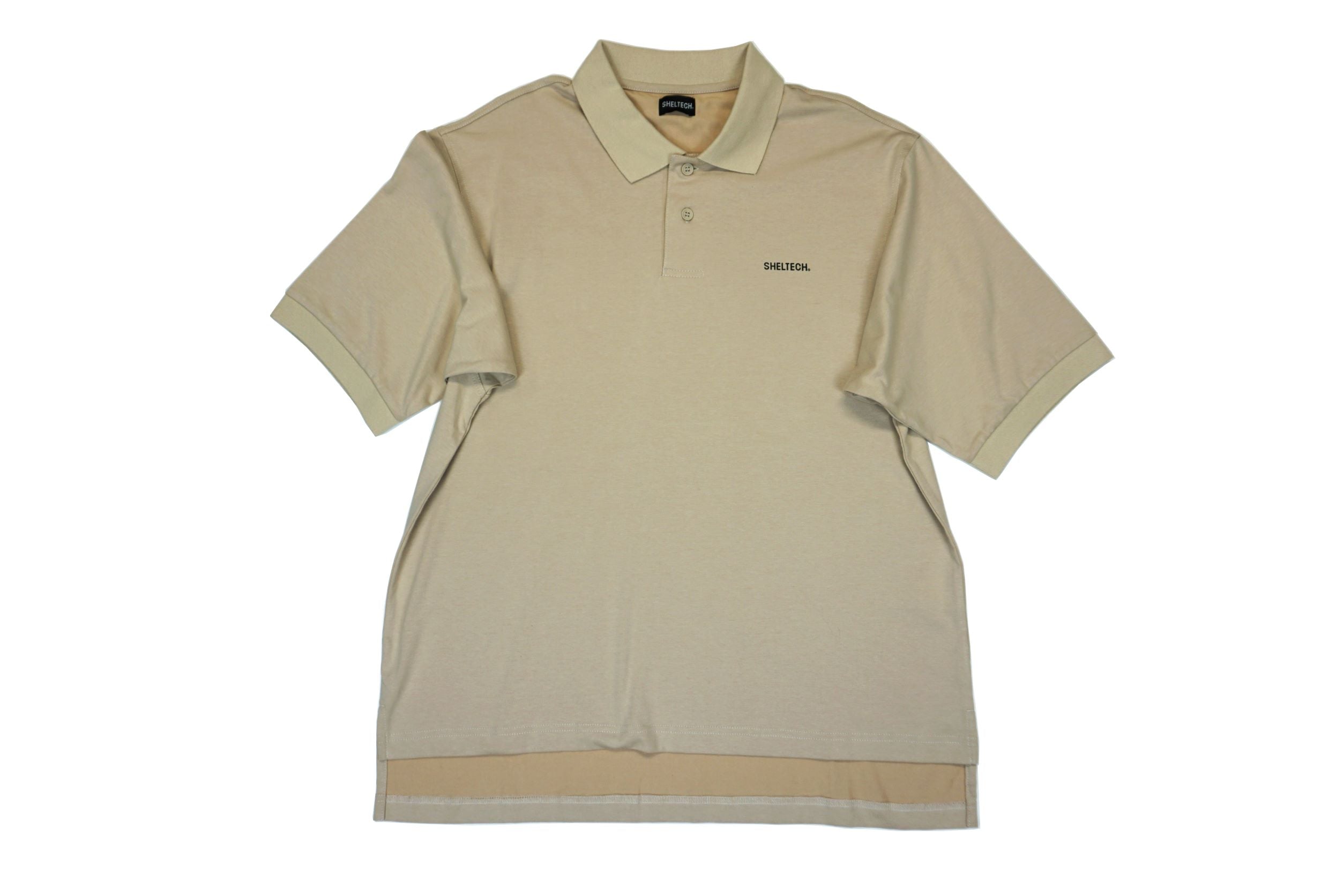 SHELTECHポロシャツ（BEIGE）