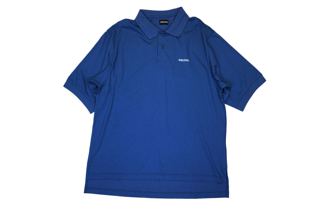 SHELTECHポロシャツ（BLUE）